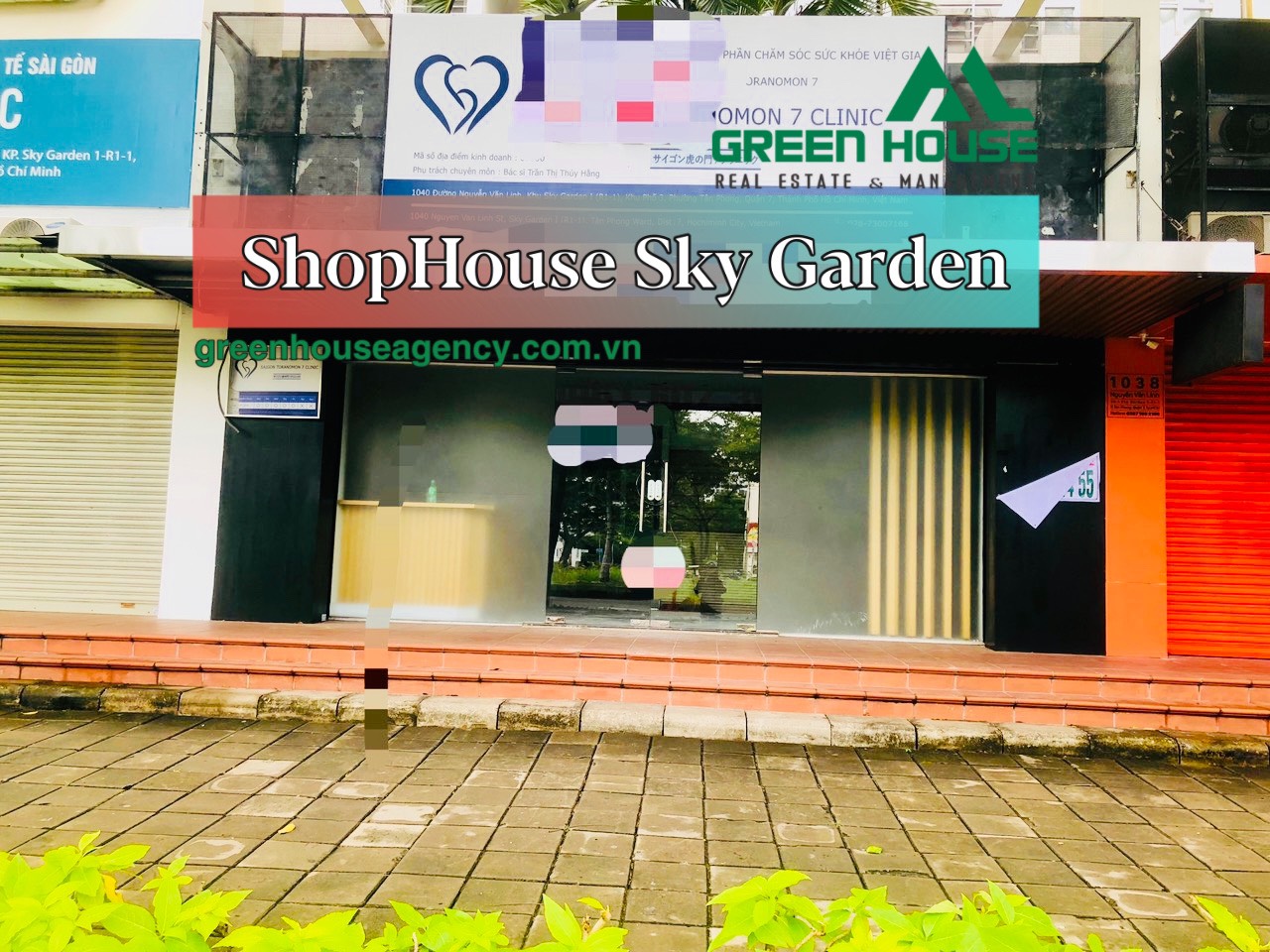 Cho thuê shophouse Sky Garden 1040 Nguyễn Văn Linh Quận 7- Vị trí đẹp