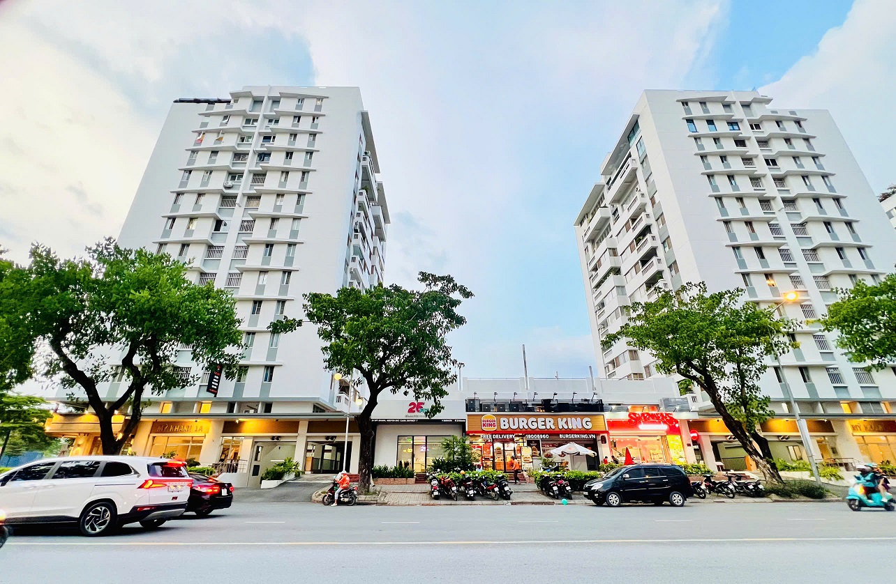 Shophouse for rent 001 Nguyen Duc Canh My Khanh 1 Phu My Hung building ground floor + mezzanine – 100m2 3