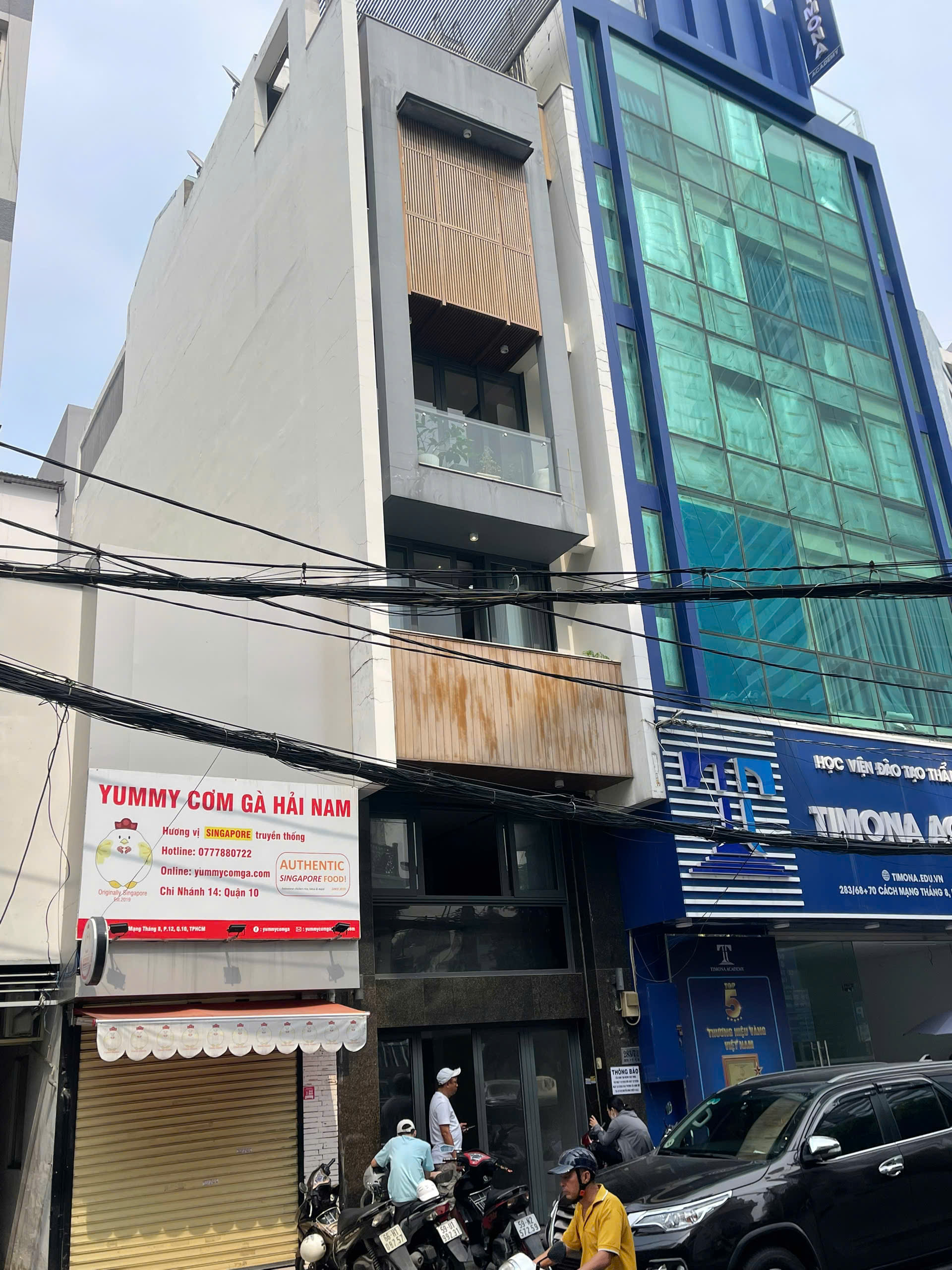 Cach Mang Thang 8 building for rent, Ward 12, District 10 built 6 floors with a 3m back alley 1