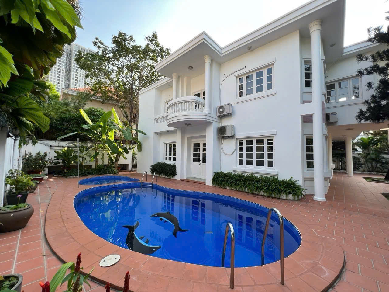 Villa for rent in Thao Dien, Thu Duc City, spacious house with 5 bedrooms with swimming pool – 593m2 2