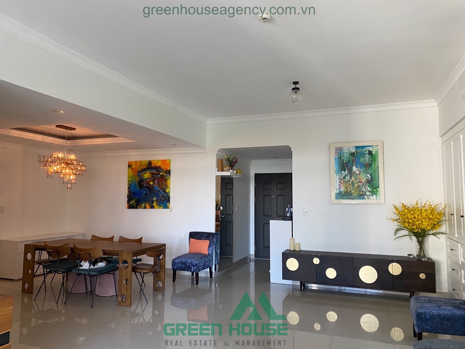 Riverside Apartment On Nguyen Luong Bang Street For Rent - Phu My Hung - District 7 - HCMC